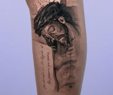 Tatuaje Cristo de la Buena Muerte