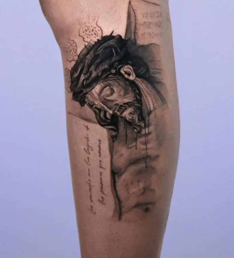 Tatuaje Cristo de la Buena Muerte