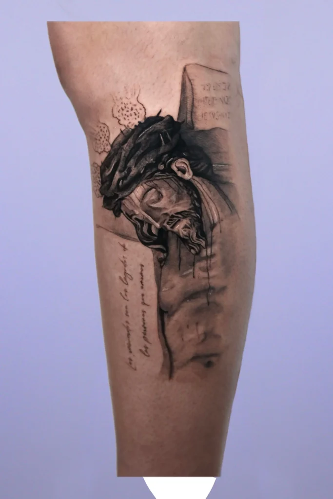 Christ of the Good Death Tattoo